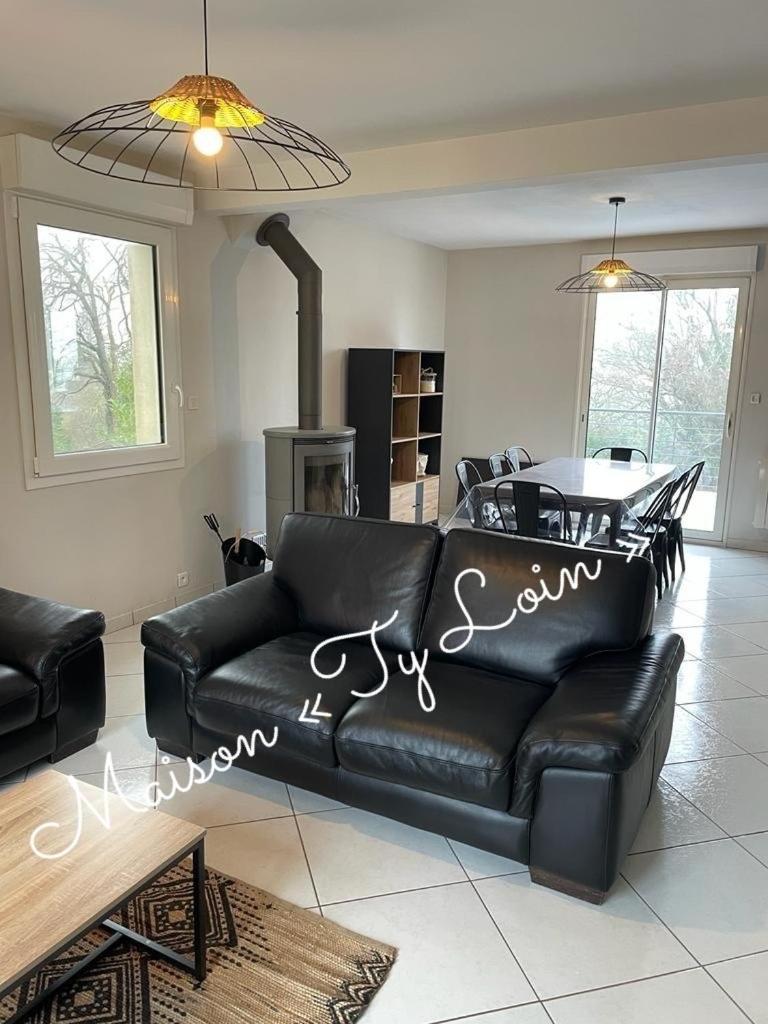Villa Ty Loin Vue Mer 8 Personnes Logonna-Daoulas Buitenkant foto
